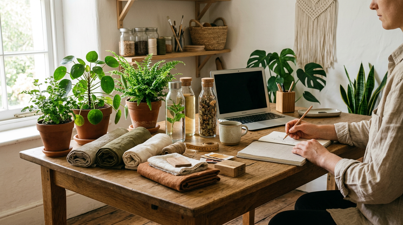 Sustainable lifestyle workspace